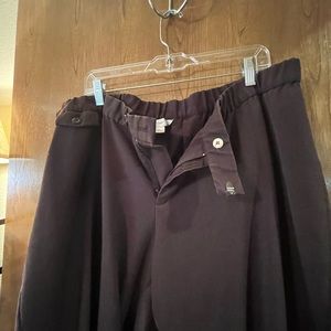 CJ Banks Brown Stretch Dress Slacks, 22W Petite
